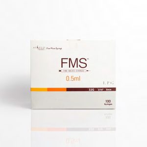 Alternative view of FMS Fine Micro Syringe 0.5ml Box x100