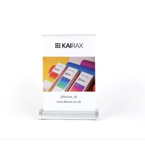 KAIRAX table top banner