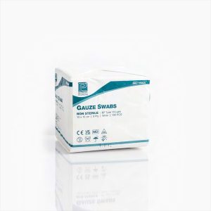Gauze Swab Blue BP 10 x 10cm 8 Ply (Pack of 100)