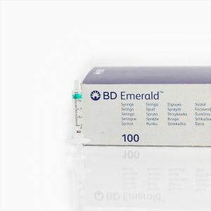 Alternative view of BD Emerald Hypodermic Syringe 10 x 2ml