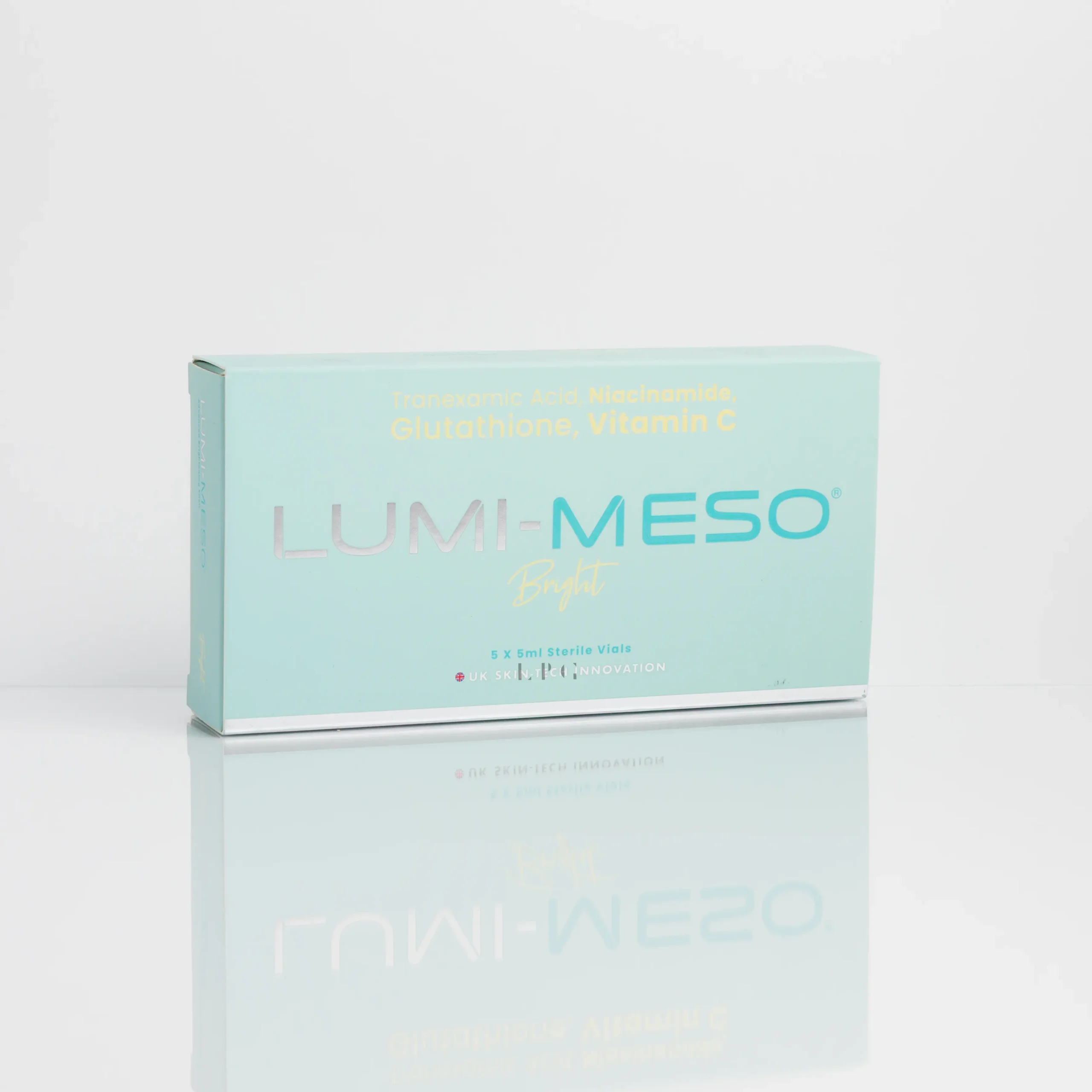 Lumi-Meso Bright Microneedling Serum (5 x 5ml vials)- 10 Treatments per pack - Image 2