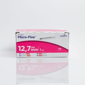 Alternative view of BD MicroFine + Plus 1ml U100 29G 12.7mm x 100