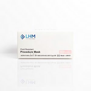 Alternative view of LHM Procedure Mask PINK x 50